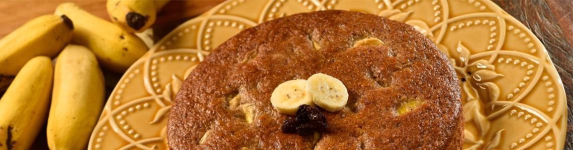 RECEITA: BOLO DE BANANA E AVEIA SEM GLÚTEN!